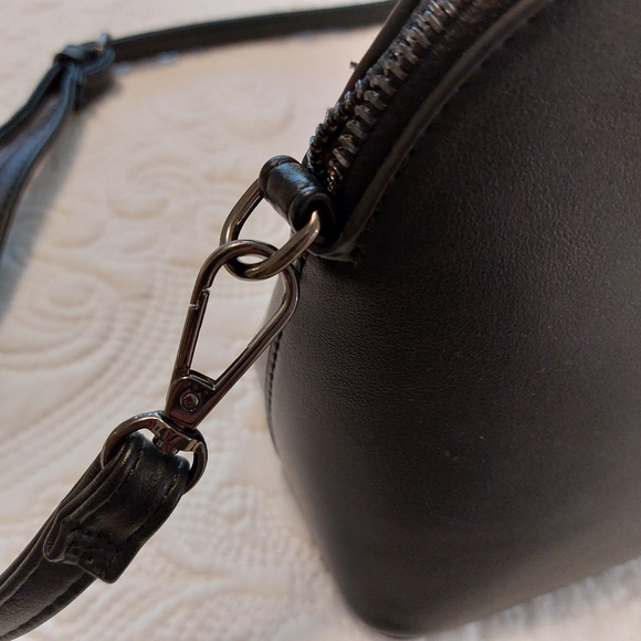 ▪︎ Black ▪︎ Crossbody Handbag with Jewels - Picture 4 of 6